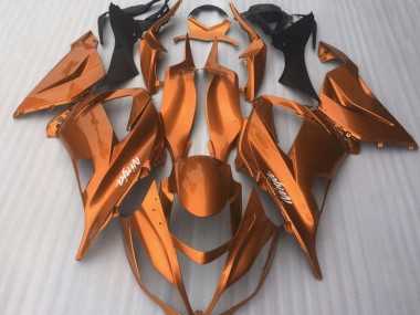 Orange Bonbon Brillant 2016-2019 Kawasaki ZX10R Carénage Moto