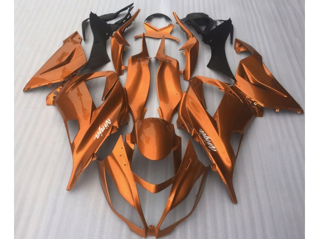 Orange Bonbon Brillant 2016-2019 Kawasaki ZX10R Carénage Moto