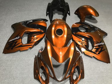 Orange Brillant 2008-2020 Suzuki GSXR 1300 Carénage Moto
