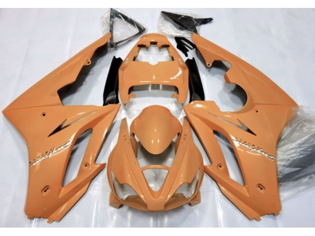 Orange Clair 2006-2008 Triumph Daytona 675 Carénage Moto Orange Clair 2006-2008 Triumph Daytona 675 Carénage Moto
