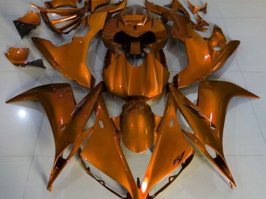 Orange Foncé 2004-2006 Yamaha R1 Carénage Moto