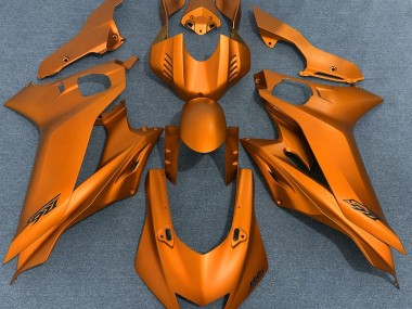 Orange Vif Mat 2017-2021 Yamaha R6 Carénage Moto