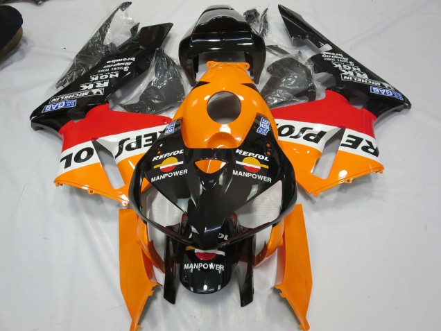 Repsol Man Power 2005-2006 Honda CBR600RR Carénage Moto Repsol Man Power 2005-2006 Honda CBR600RR Carénage Moto