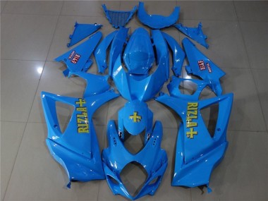Rizla Bleue 2007-2008 Suzuki GSXR 1000 Carénage Moto