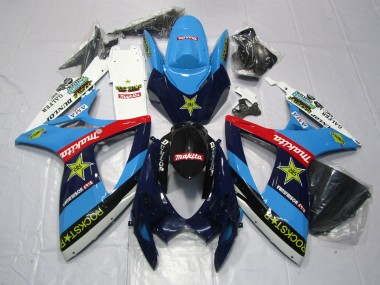 Rockstar 2006-2007 Suzuki GSXR 600-750 Carénage Moto