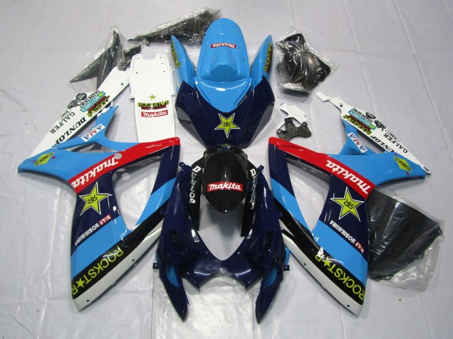Rockstar 2006-2007 Suzuki GSXR 600-750 Carénage Moto Rockstar 2006-2007 Suzuki GSXR 600-750 Carénage Moto