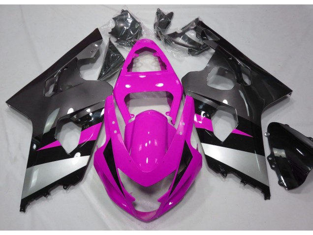 Rose & Argent 2004-2005 Suzuki GSXR 600-750 Carénage Moto Rose & Argent 2004-2005 Suzuki GSXR 600-750 Carénage Moto