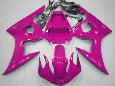 Rose Brillant 2003-2004 Yamaha R6 Carénage Moto