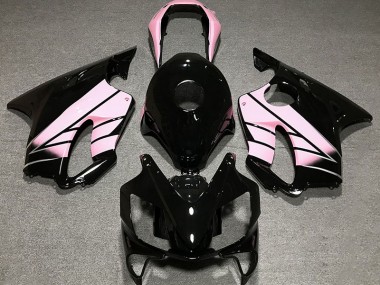 Rose & Noir Personnalisés 2004-2007 Honda CBR600 F4i Carénage Moto