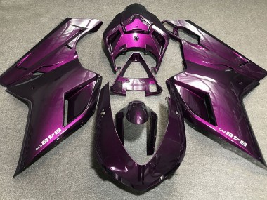 Rose Profond 2007-2014 Ducati 848 1098 1198 Carénage Moto