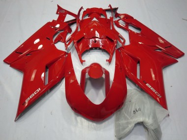 Rouge 1098 2007-2014 Ducati 848 1098 1198 Carénage Moto