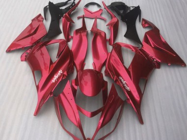 Rouge Bonbon Brillant 2016-2019 Kawasaki ZX10R Carénage Moto