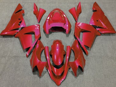 Rouge Brillant 2004-2005 Kawasaki ZX10R Carénage Moto