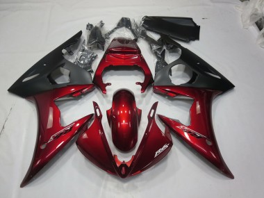 Rouge Marron 2005 Yamaha R6 Carénage Moto