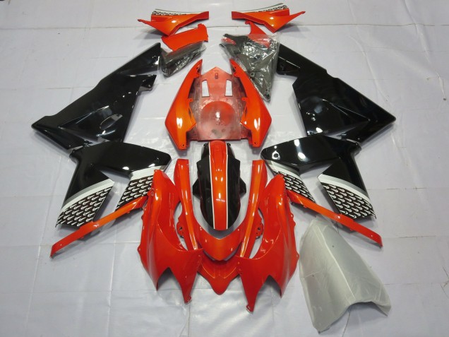 Rouge Noir 2004-2005 Kawasaki ZX10R Carénage Moto Rouge Noir 2004-2005 Kawasaki ZX10R Carénage Moto