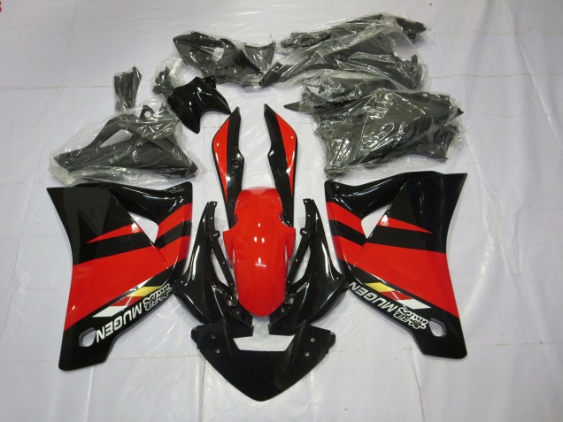 Rouge & Noir 2011-2014 Honda CBR250RR Carénage Moto Rouge & Noir 2011-2014 Honda CBR250RR Carénage Moto