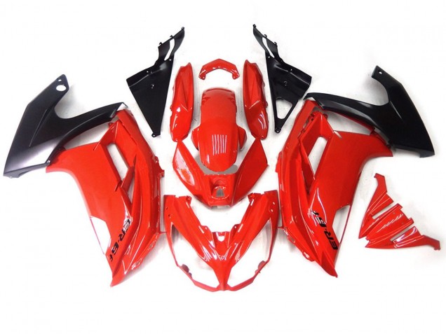 Rouge Noir 2012-2016 Kawasaki Ninja 650R Carénage Moto