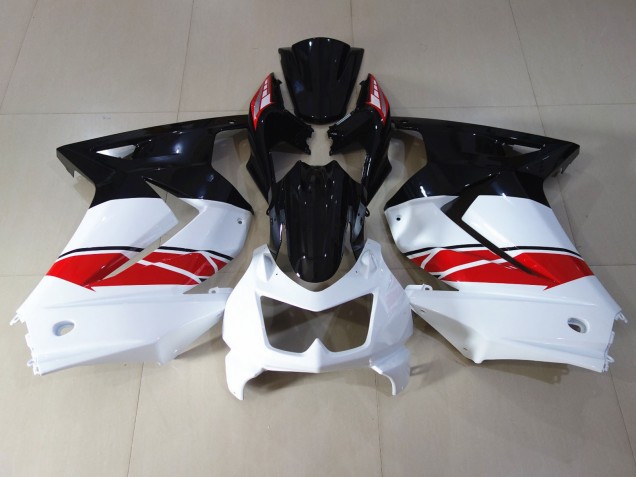 Rouge Noir & Blanc 2008-2012 Kawasaki Ninja 250 Carénage Moto