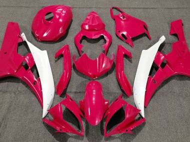 Rouge Perle 2006-2007 Yamaha R6 Carénage Moto