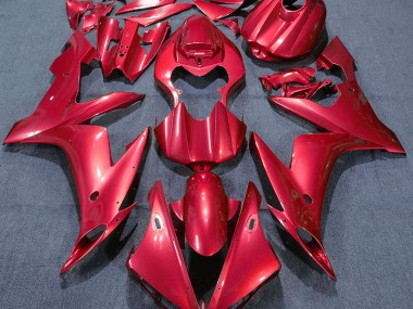 Rouge Uni 2004-2006 Yamaha R1 Carénage Moto