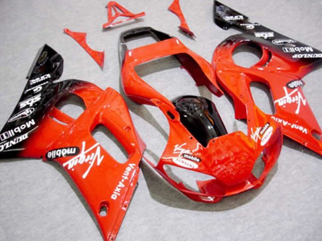 Rouge Vierge 1998-2002 Yamaha R6 Carénage Moto Rouge Vierge 1998-2002 Yamaha R6 Carénage Moto