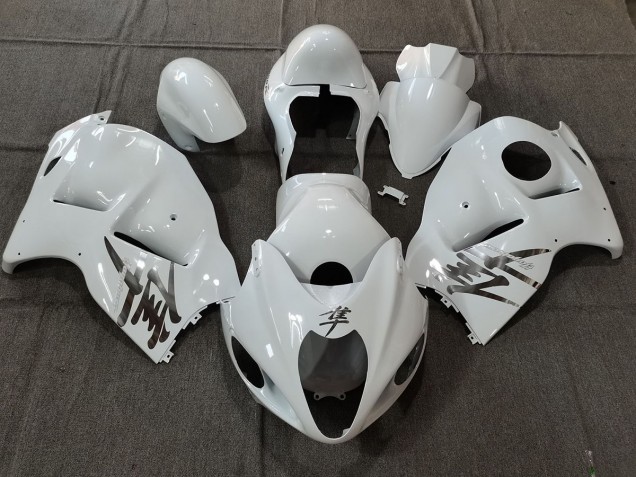Style Blanc Brillant OEM Avec Décalcomanies Argentées 1997-2007 Suzuki GSXR 1300 Carénage Moto Style Blanc Brillant OEM Avec Décalcomanies Argentées 1997-2007 Suzuki GSXR 1300 Carénage Moto