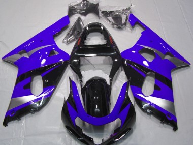 Style Bleu OEM 2001-2003 Suzuki GSXR 600-750 Carénage Moto