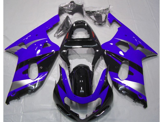 Style Bleu OEM 2001-2003 Suzuki GSXR 600-750 Carénage Moto