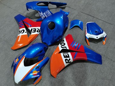 Style Bleu Perle Repsol 2008-2011 Honda CBR1000RR Carénage Moto