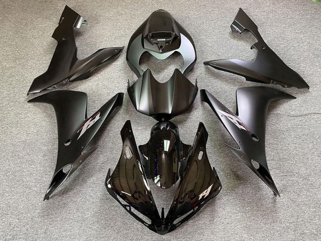 Style Noir Mat 2004-2006 Yamaha R1 Carénage Moto Style Noir Mat 2004-2006 Yamaha R1 Carénage Moto