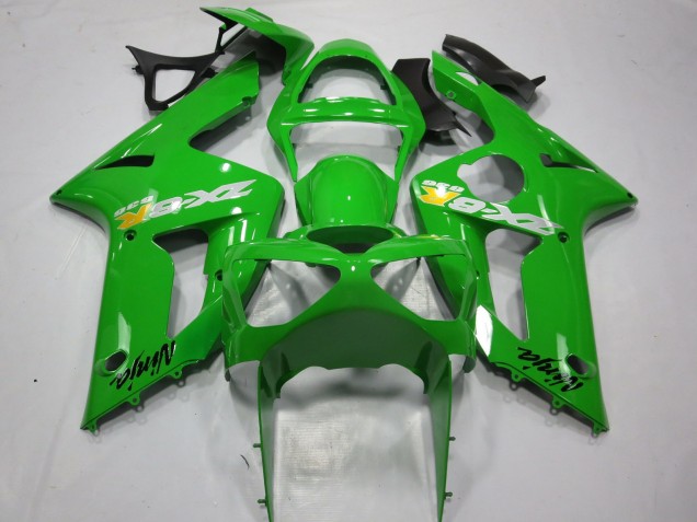 Style Vert OEM 2003-2004 Kawasaki ZX6R Carénage Moto