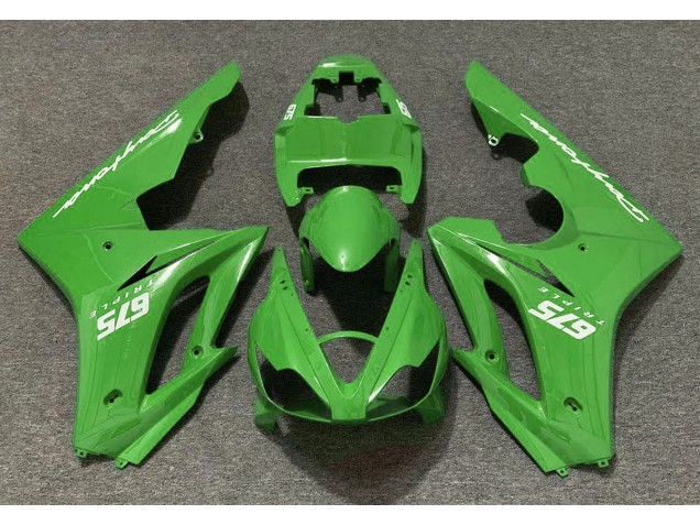 Vert Brillant 2006-2008 Triumph Daytona 675 Carénage Moto Vert Brillant 2006-2008 Triumph Daytona 675 Carénage Moto