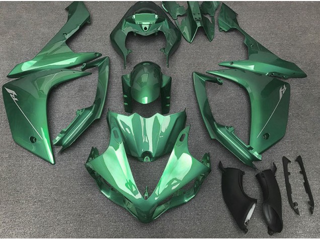 Vert Brillant 2007-2008 Yamaha R1 Carénage Moto Vert Brillant 2007-2008 Yamaha R1 Carénage Moto