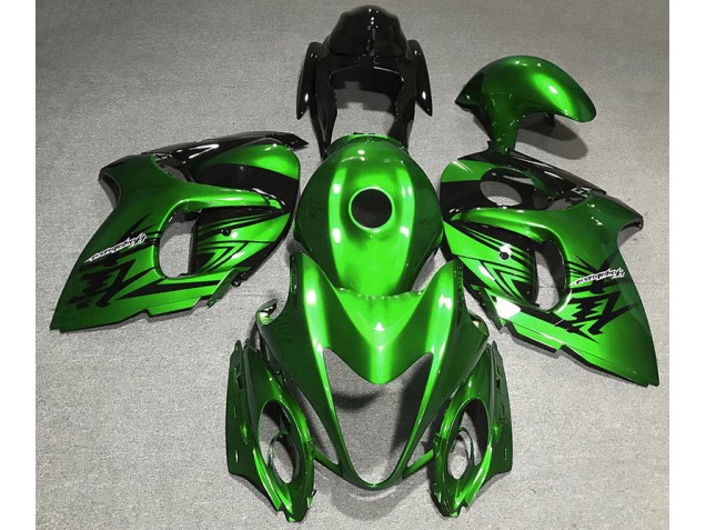 Vert Brillant 2008-2020 Suzuki GSXR 1300 Carénage Moto Vert Brillant 2008-2020 Suzuki GSXR 1300 Carénage Moto