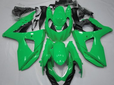 Vert Brillant 2009-2016 Suzuki GSXR 1000 Carénage Moto