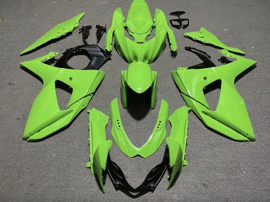 Vert Brillant 2009-2016 Suzuki GSXR 1000 Carénage Moto