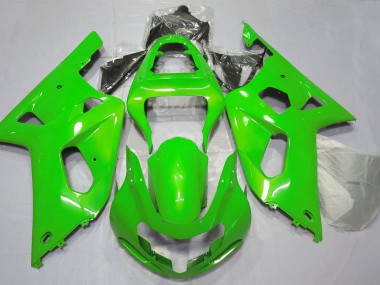 Vert Clair 2001-2003 Suzuki GSXR 600-750 Carénage Moto