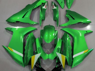 Vert Clair Brillant 2011-2024 Suzuki GSXR 600-750 Carénage Moto