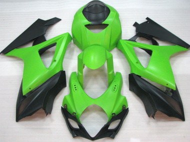 Vert Mat 2007-2008 Suzuki GSXR 1000 Carénage Moto