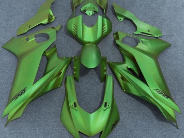 Vert Mat 2017-2021 Yamaha R6 Carénage Moto