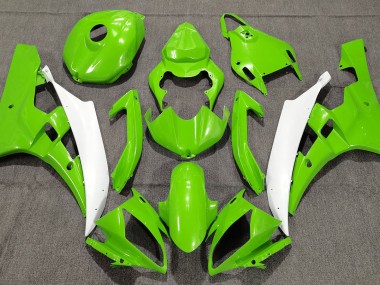 Vert Perle 2006-2007 Yamaha R6 Carénage Moto