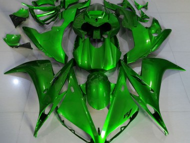 Vert Profond 2004-2006 Yamaha R1 Carénage Moto