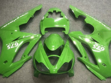 Vert Vif 2006-2008 Triumph Daytona 675 Carénage Moto