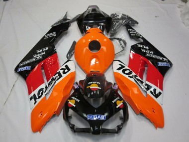 Vibrant Repsol Avec Des Logos 2004-2005 Honda CBR1000RR Carénage Moto