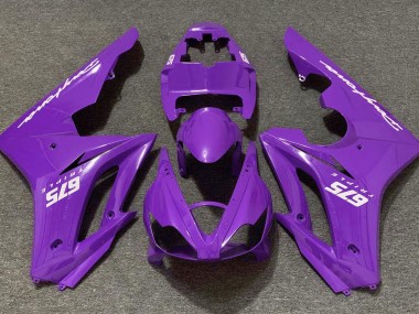 Violet Brillant 2006-2008 Triumph Daytona 675 Carénage Moto