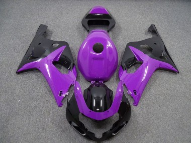Violet Brillant & Noir 2001-2003 Suzuki GSXR 600-750 Carénage Moto