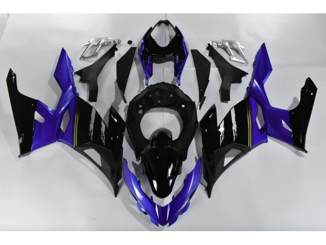 Violet & Noir 2018-2023 Kawasaki Ninja 400 Carénage Moto Violet & Noir 2018-2023 Kawasaki Ninja 400 Carénage Moto