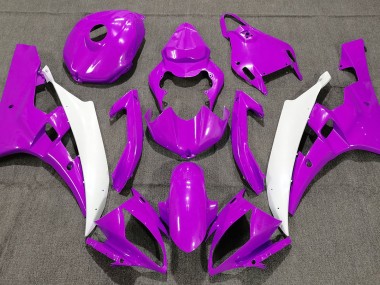 Violet Perle 2006-2007 Yamaha R6 Carénage Moto