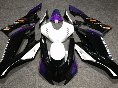 Violet Personnalisé 2017-2021 Yamaha R6 Carénage Moto