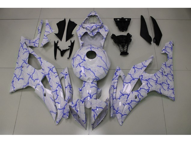 Éclairage Bleu 2008-2016 Yamaha R6 Carénage Moto Éclairage Bleu 2008-2016 Yamaha R6 Carénage Moto